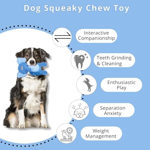 ZOOMIES Dog Chew Toy – Baby Elephant Plush with Squeaker & Rope for Interactive Play – Soft & Durable Pet Toy 6