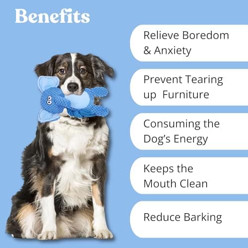 ZOOMIES Dog Chew Toy – Baby Elephant Plush with Squeaker & Rope for Interactive Play – Soft & Durable Pet Toy 8
